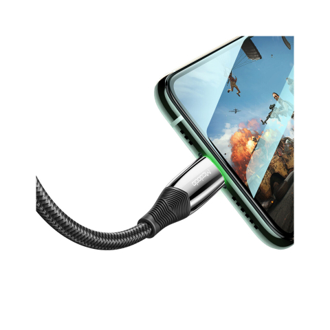 Cablu Lightning Mcdodo Shark Series 1.2m, Black [3]