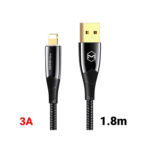 Cablu Lightning Mcdodo Shark Series Black [7]