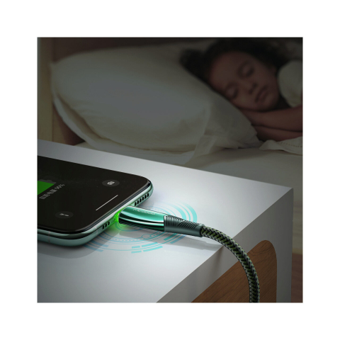 Cablu Lightning Mcdodo Shark Series Green [2]