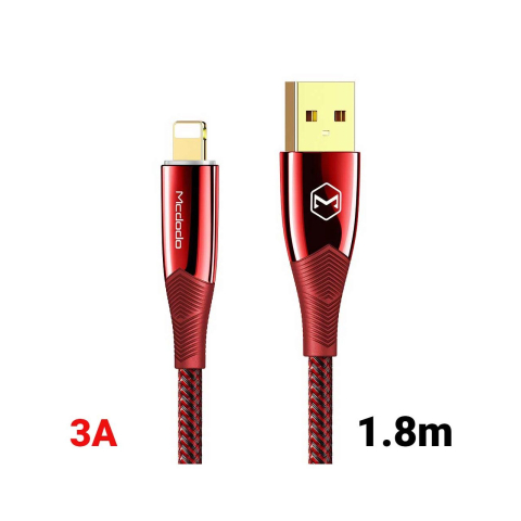 Cablu Lightning Mcdodo Shark Series Red [7]