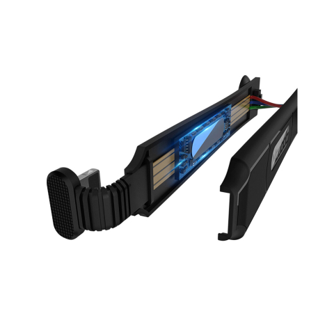 Cablu Lightning Mcdodo Thor Series Gaming Black (2A, 1.2m) [4]