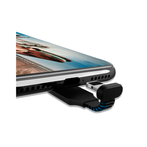 Laptop, Tablete & Telefoane - Cablu Lightning Mcdodo Thor Series Gaming Black (2A, 1.2m)