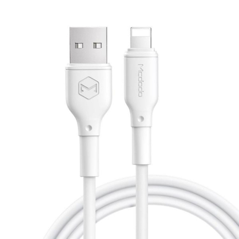 Cablu Lightning Mcdodo White Series 1.2m, White [2]