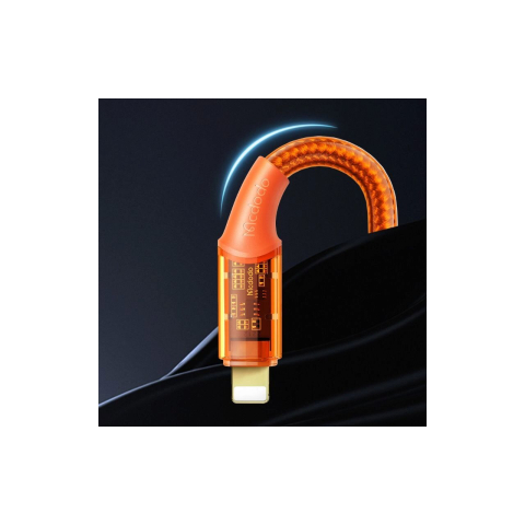 Cablu Mcdodo Amber Series Fast Charging Type-C la Lightning ,36W, 1,2m Orange [3]