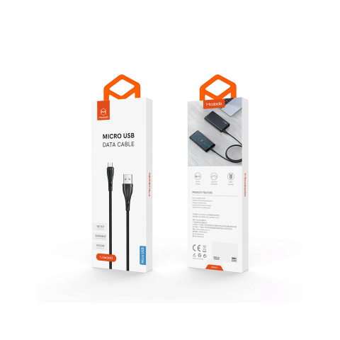 Cablu MicroUSB Mcdodo Mamba Series Black [5]