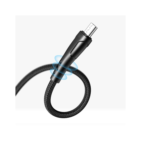Cablu MicroUSB Mcdodo Mamba Series Black [2]