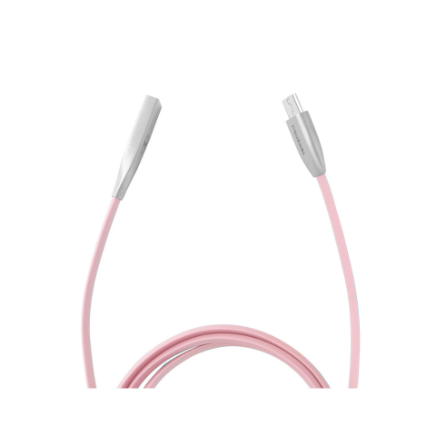 Cablu MicroUSB Mcdodo Zn-Link Silver Pink (1.5m, 2.4A max) [5]