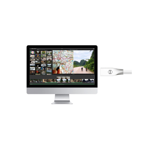 Cablu MicroUSB Mcdodo Zn-Link Silver White (1.5m, 2.4A max) [4]