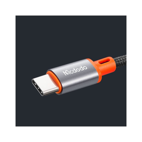 Cablu Type-C la Jack 3.5mm Mcdodo Castle Series 1.8m Black [6]