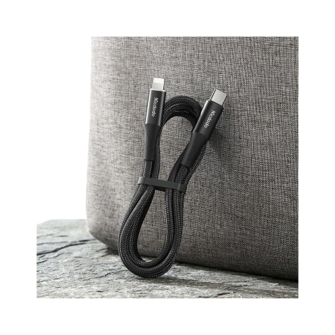 Cablu Type-C la Lightning Mcdodo PD Fast Charge Black, 20W, 1.8m, indicator led [1]