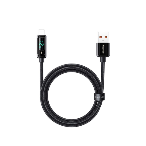 Cablu USB-A la Lightning Mcdodo Digital Pro 12W, 1.2m, Black [2]