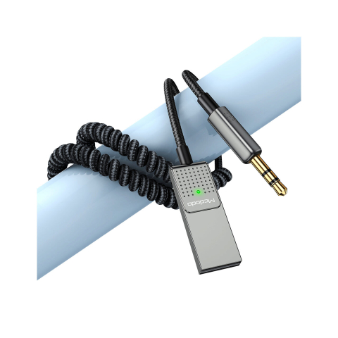 Cablu USB la port Jack 3.5mm Mcdodo Audio Black (bluetooth , 1.7m) [2]