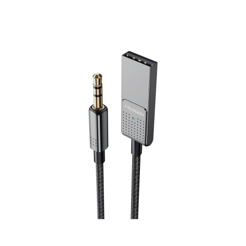 Cablu USB la port Jack 3.5mm Mcdodo Audio Black (bluetooth , 1.7m) [1]