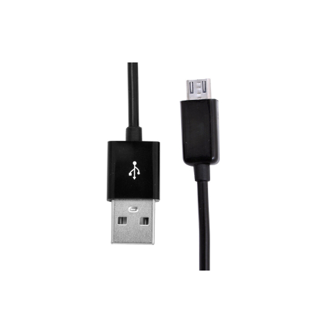 Cablu USB MicroUSB Procell 1m, Negru [1]