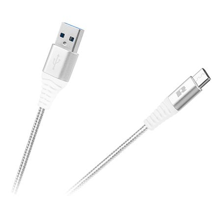Periferice IT - Cablu Usb - Usb tip C Rebel 100 cm alb