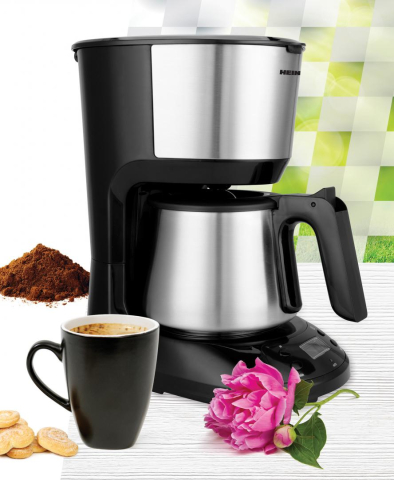 Espressoare si cafetiere - Cafetiera digitala heinner armoure hcm-d750ssbk