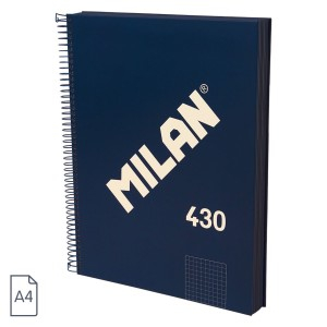 Rechizite Școlare - Caiet a4 120 file ar spira milan albastru 430 57143e120b