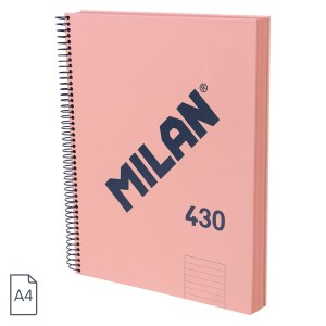Rechizite Școlare - Caiet a4 120 file dr spira milan roz 430 57142e120p