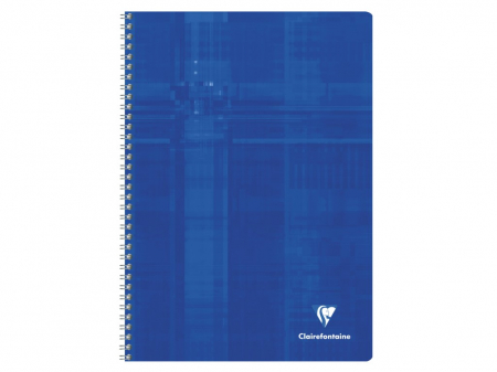 Caiet A4 cu spiră, 50 file, liniatură franceză, Clairefontaine [2]