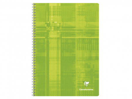 Caiet A4 cu spiră, 50 file, liniatură franceză, Clairefontaine [4]