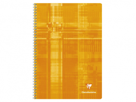 Caiet A4 cu spiră, 50 file, liniatură franceză, Clairefontaine [3]