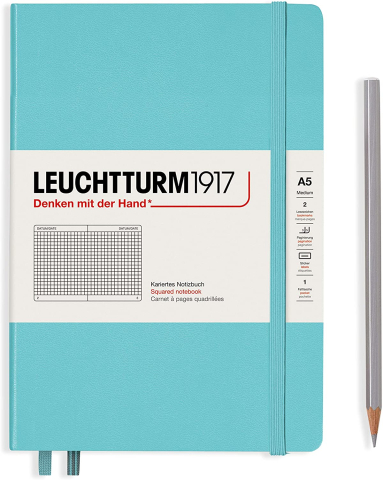 Rechizite Școlare - Caiet a5 aritmetica coperta rigida bleu marin leuchtturm