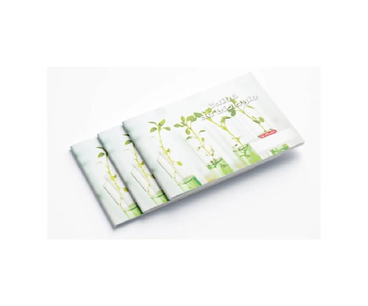 Rechizite Școlare - Caiet biologie 24 file  Herlitz