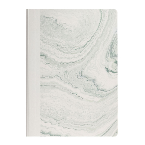Rechizite Școlare - Caiet birou a5 96 file 80g dictando coperta imitatie piele natural fluids verde nusign deli