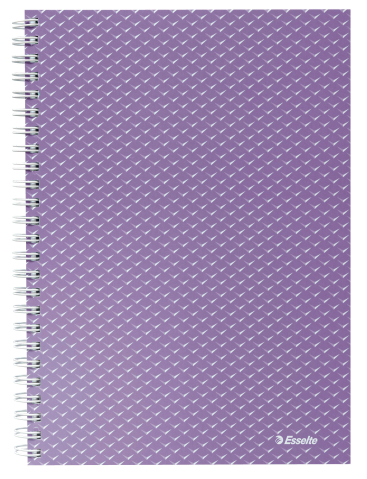 Rechizite Școlare - Caiet birou spira a5 80 file aritmetica lavanda coperta carton colour'breeze  leitz