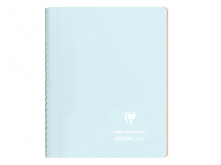 Rechizite Școlare - Caiet cu spira A5, 80 file, Colectia Koverbook, Clairefontaine