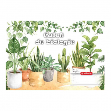 Caiete - Herlitz - Caiet de biologie, format special, 24 file - Micostore.ro