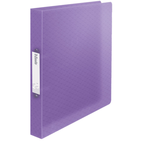 Organizare, arhivare, prezentare - Caiet mecanic a4 2 inele 25mm/32mm coperta flexibila lavanda colour'breeze esselte