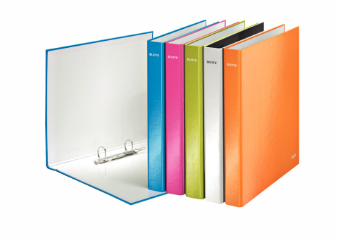 Caiet mecanic a4 2 inele 25mm/40mm albastru metalizat wow leitz [2]