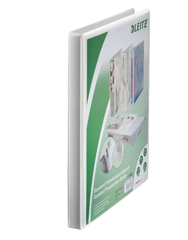 Organizare, arhivare, prezentare - Caiet mecanic a4 4 inele 16mm/30mm alb maxi panorama leitz