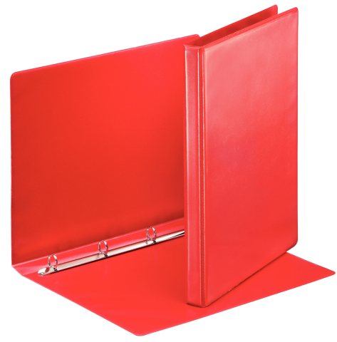 Organizare, arhivare, prezentare - Caiet mecanic a4 4 inele 16mm/30mm rosu panorama esselte