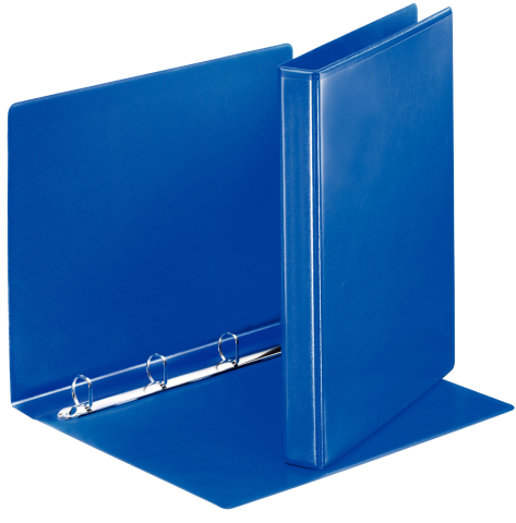 Organizare, arhivare, prezentare - Caiet mecanic a4 4 inele 20mm/38mm albastru panorama esselte