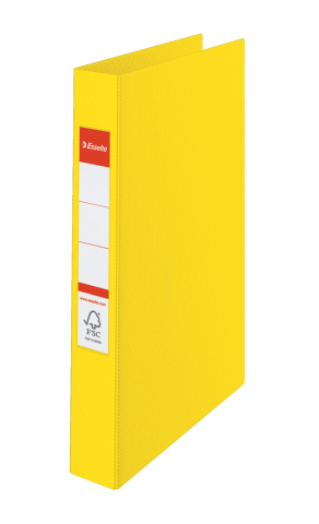 Organizare, arhivare, prezentare - Caiet mecanic a4 4 inele 25mm/42mm galben standard esselte