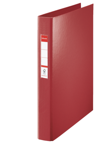 Organizare, arhivare, prezentare - Caiet mecanic a4 4 inele 25mm/42mm visiniu standard esselte