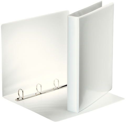 Organizare, arhivare, prezentare - Caiet mecanic a4 4 inele 25mm/44mm alb panorama esselte