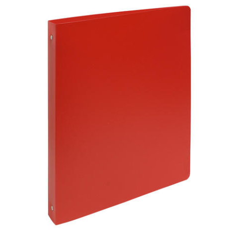 Organizare, arhivare, prezentare - Caiet mecanic a4+ 4 inele 30mm/40mm cop. flex. rosu exacompta