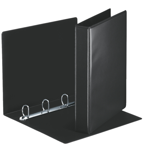 Organizare, arhivare, prezentare - Caiet mecanic a4 4 inele 30mm/51mm negru panorama esselte