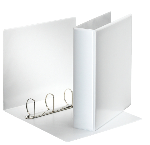 Organizare, arhivare, prezentare - Caiet mecanic a4 4 inele 50mm/77mm alb panorama esselte