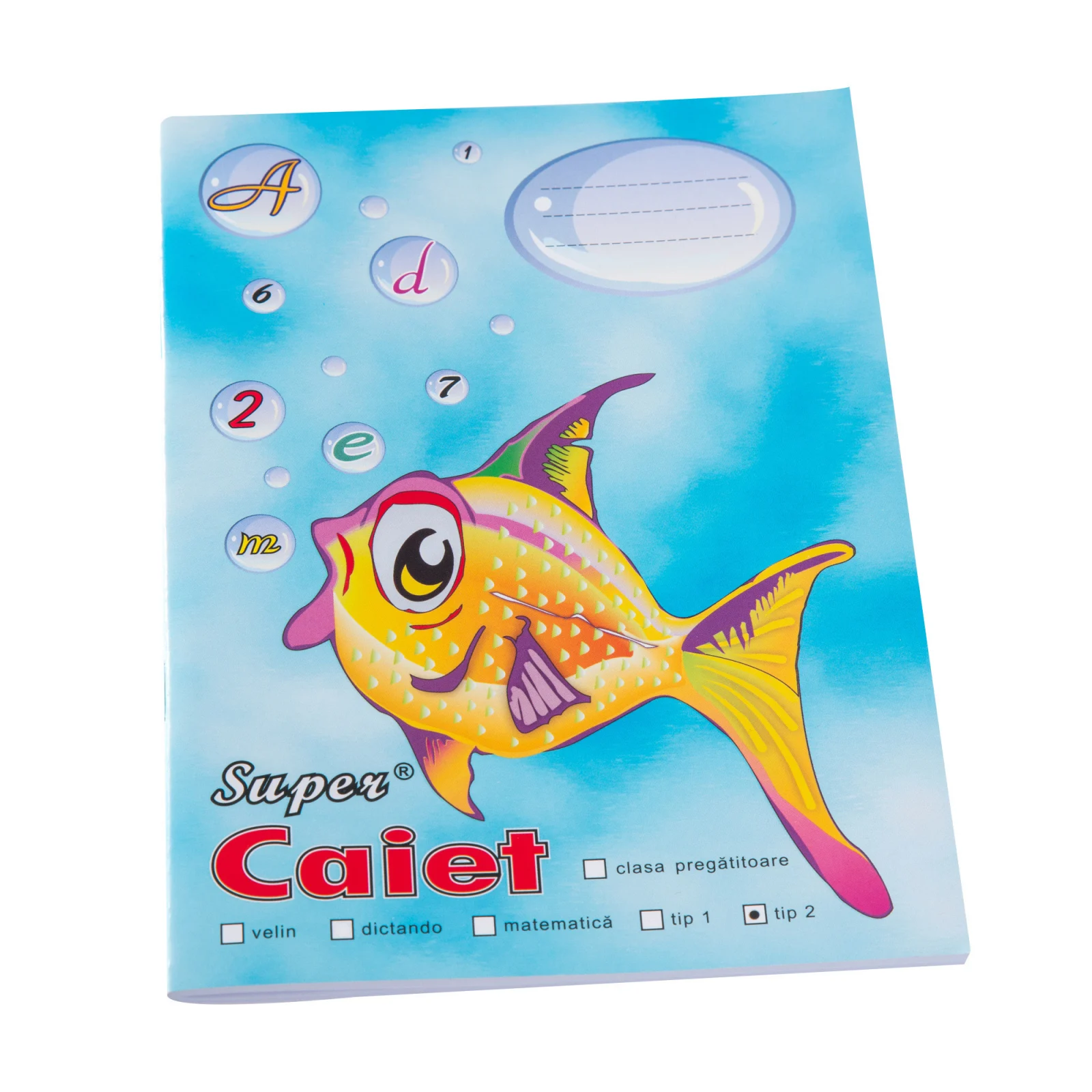 Caiete - Caiet Pestisor Tip 2, A5, 48 File, Hartie Groasa, Premium