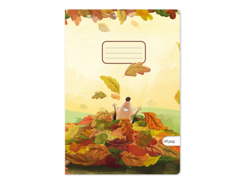 Caiete - Caiet scoala, Autumn fun, A5, 24 file, 90g, Tip 2