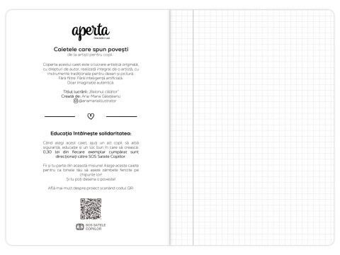 Caiet scoala, Balonul călător, A5, 48 file, 80g, Matematică [1]