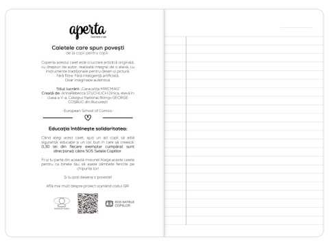 Caiet scoala, Caracatița MIRCMAG, A5, 48 file, 80g, Dictando [1]