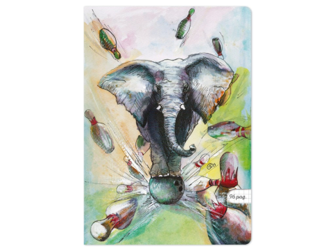 Caiete - Caiet scoala, Elefantul popicar, A4, 48 file, 80g, Matematică