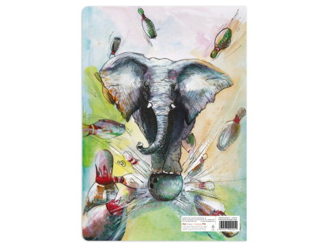 Caiet scoala, Elefantul popicar, A4, 48 file, 80g, Matematică [2]