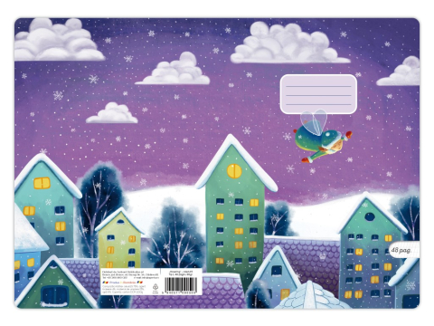 Caiet scoala, Hovering, A5, 24 file, 90g, Tip 1 [3]
