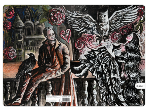 Caiet scoala, Iubirea neînțeleasă, A4, 48 file, 80g, Dictando [3]